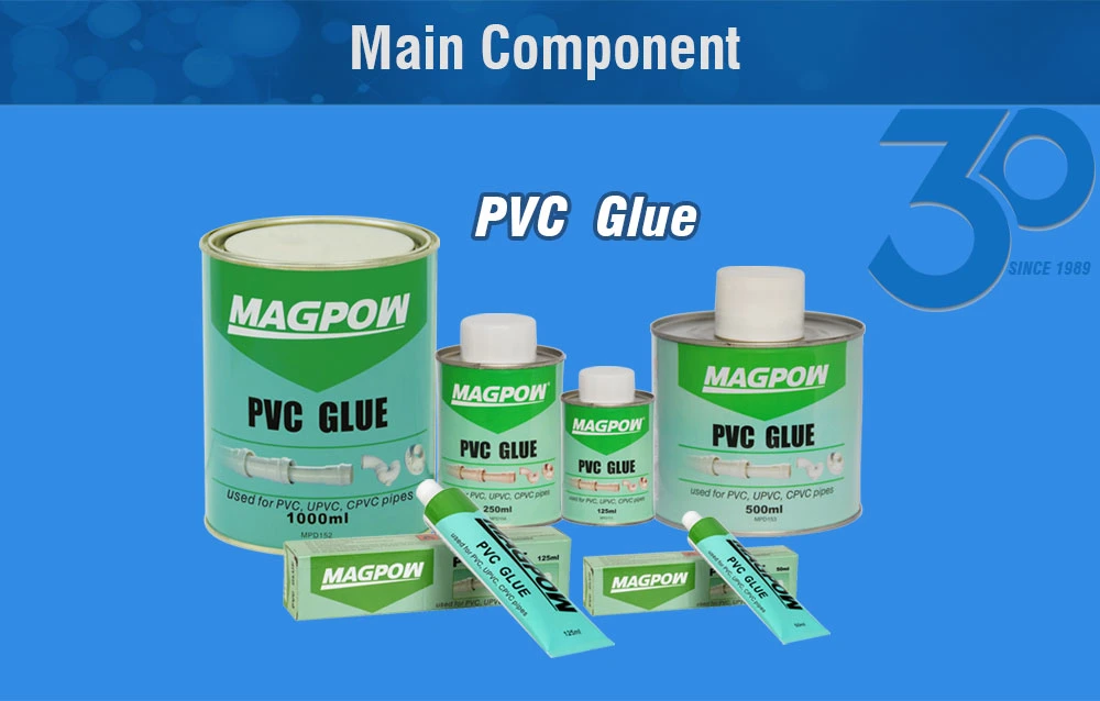 Medium Bodied Transparent PVC Pipe Solvent Cement 50ml