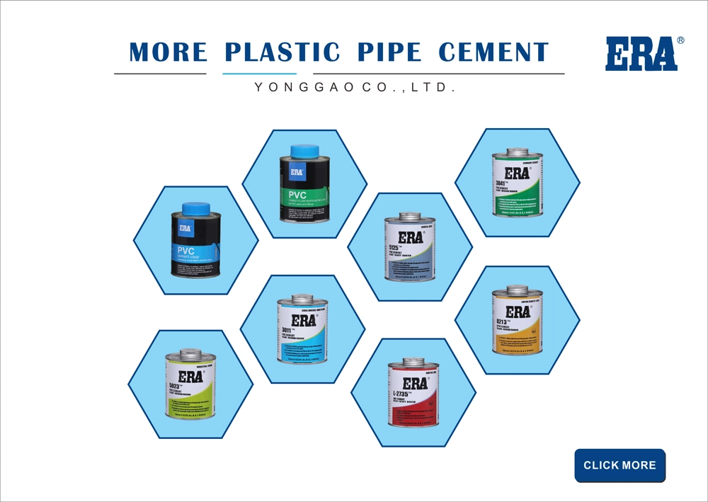 PVC 3041 and CPVC Pipe Glue for Water Treatment